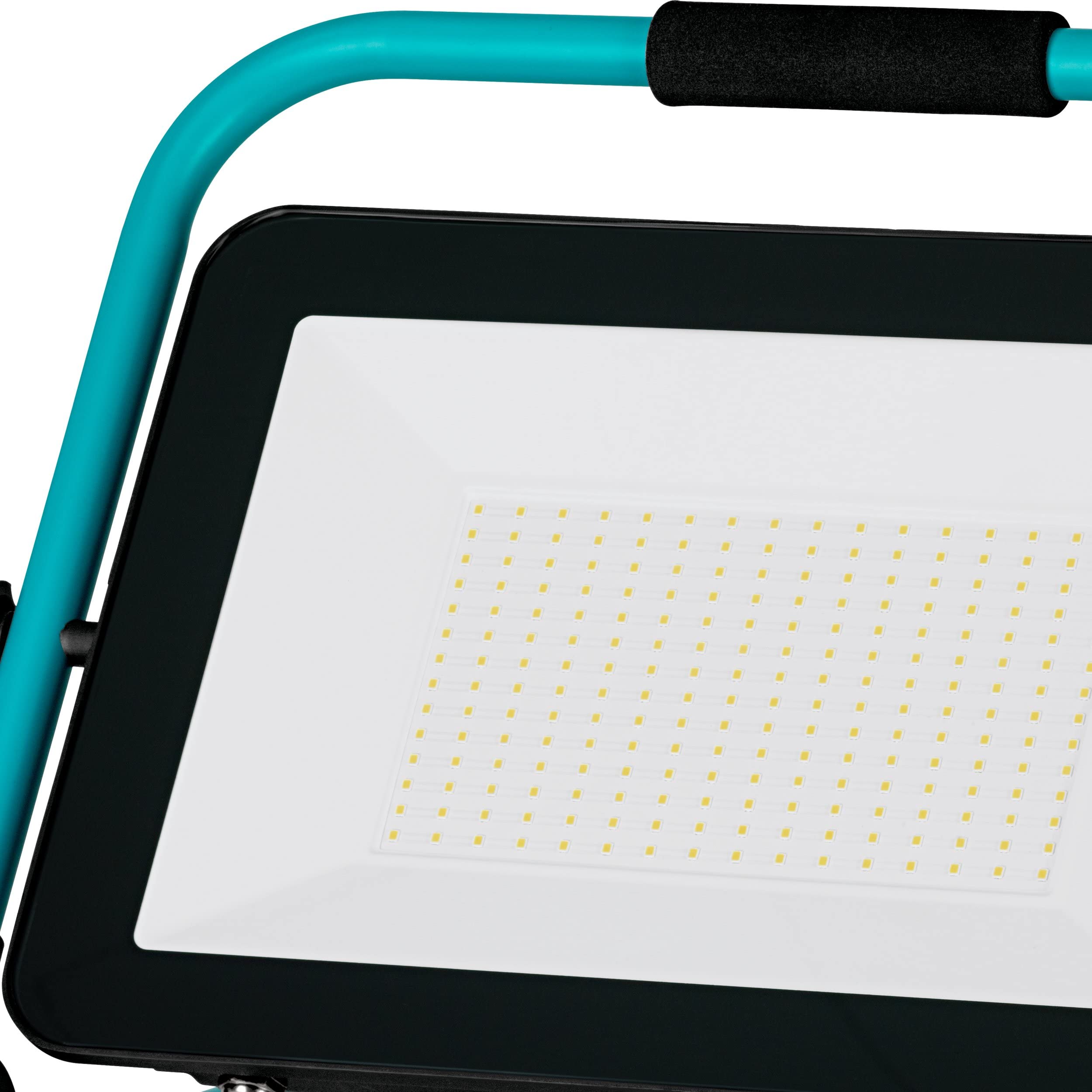 eglo-led-baustrahler-150w-11900lm-ip65-t-rkis-schwarz-schwenkbar image 4
