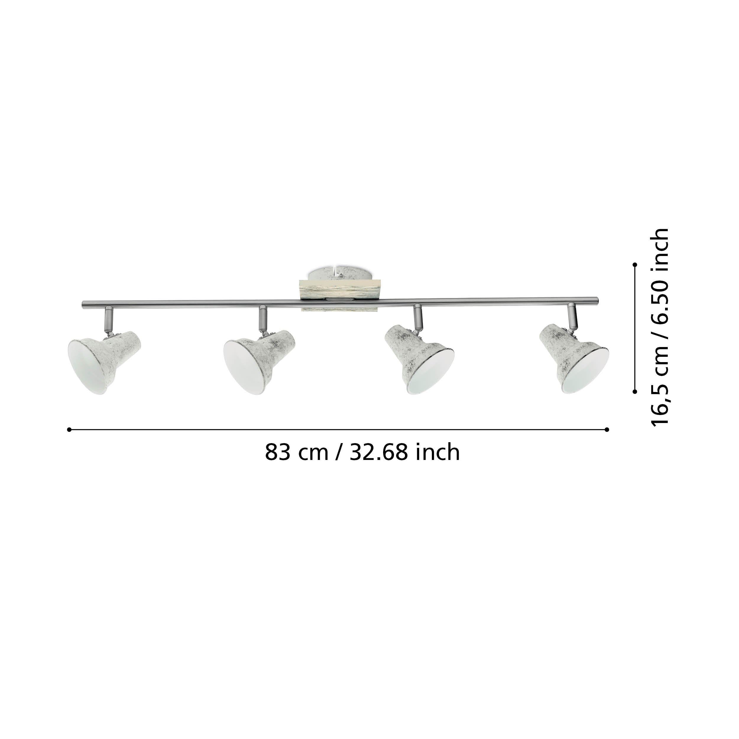 eglo-filipina-1-led-deckenstrahler-4-flammig-wei-nickel-matt-holz-gu10-78-cm image 2