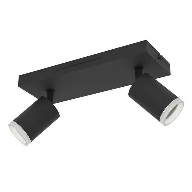 eglo-connect-z-melitello-z-smart-home-led-deckenleuchte-2-spots-schwarz-rgb image 1