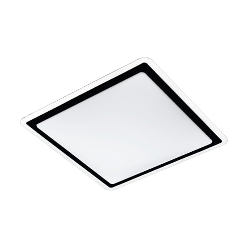 eglo-competa-2-led-deckenleuchte-quadratisch-34-cm-wei-schwarz image 5