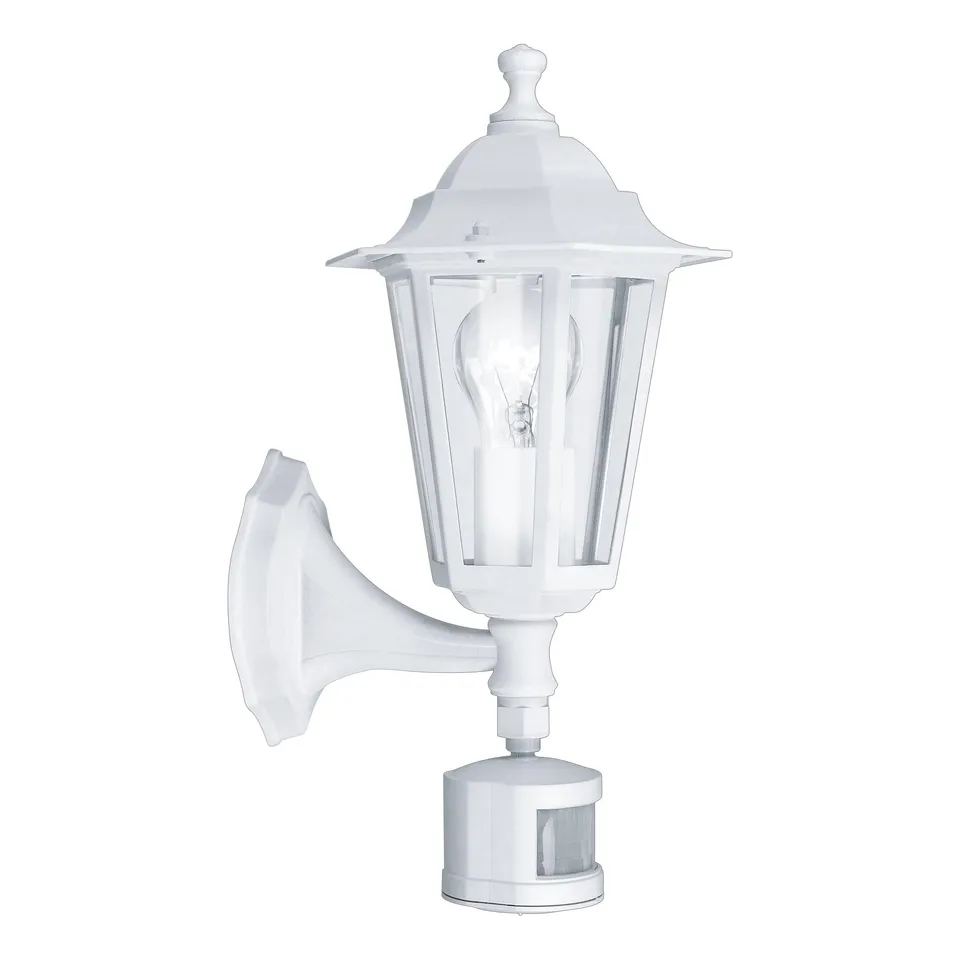 eglo-laterna-5-au-en-wandleuchte-mit-bewegungsmelder-ip44-e27-wei-aluminium-late image 1