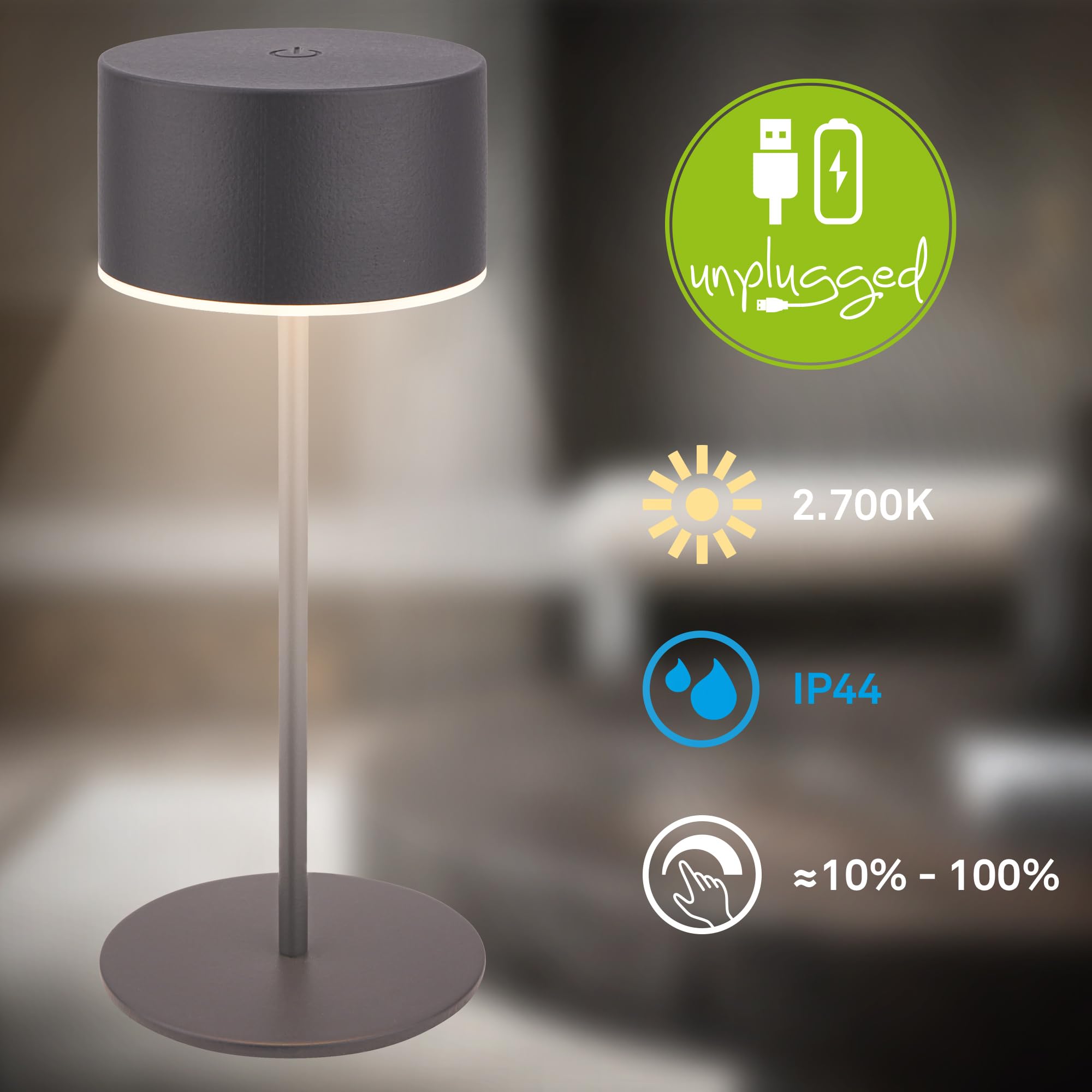 briloner-led-tischlampe-akku-kabellos-ip44-touch-dimmbar-anthrazit-8x19-cm image 2