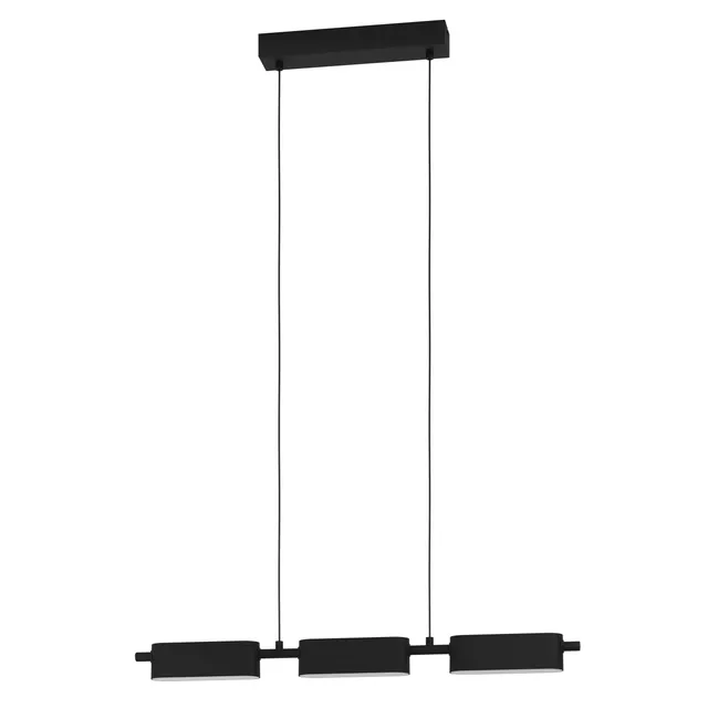 eglo-rovira-led-pendelleuchte-3-flammig-dimmbar-schwarz-wei-77-cm image 1