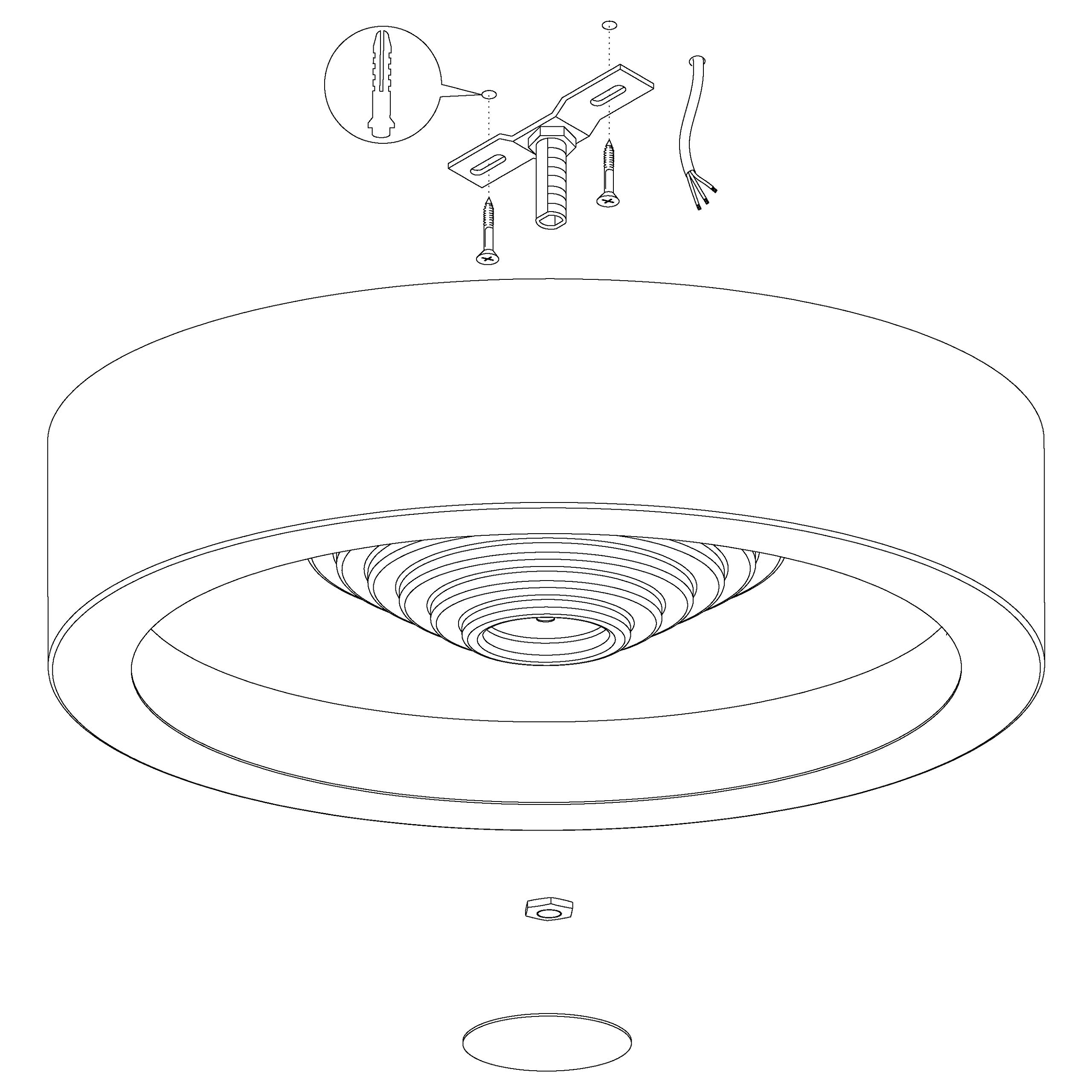 eglo-leganes-led-deckenleuchte-rund-45-5-cm-dimmbar-wei image 5