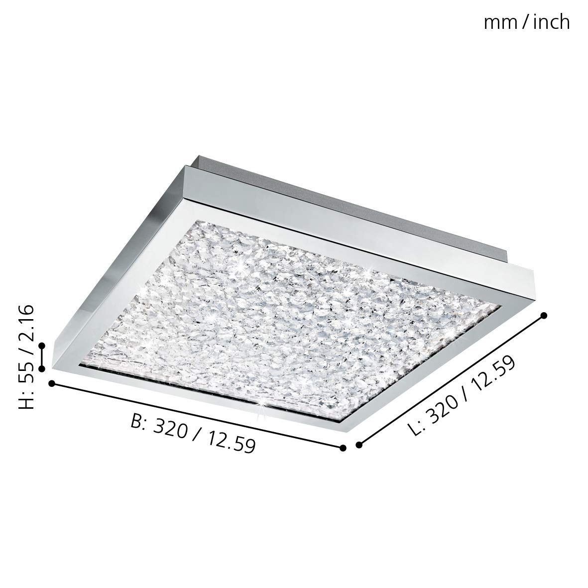 eglo-cardito-led-kristall-deckenlampe-32cm-neutralwei-16w-1700-lumen image 4