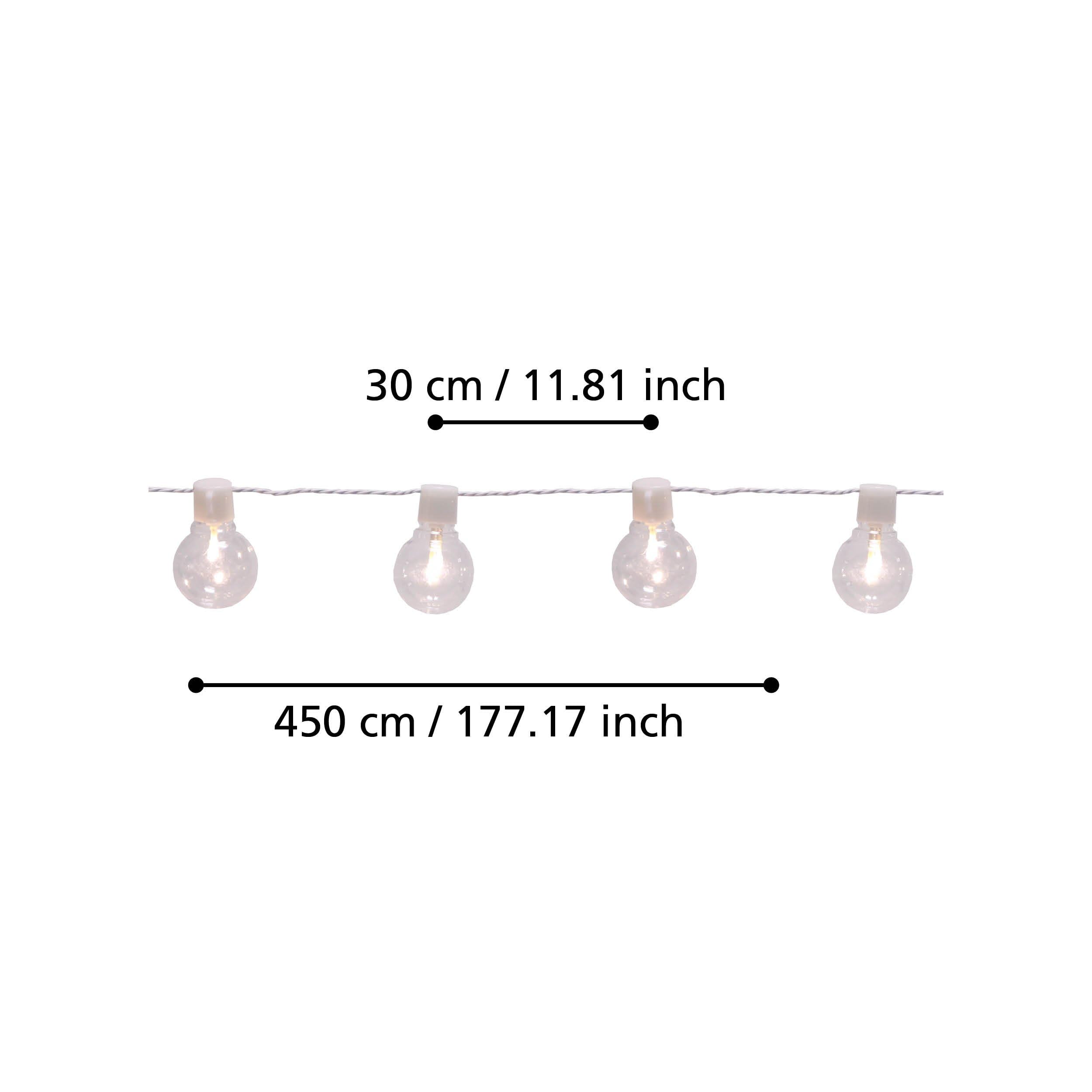 eglo-partaj-led-lichterkette-balkon-deko-4-5-m-16-birnen-warmwei-ip44 image 4