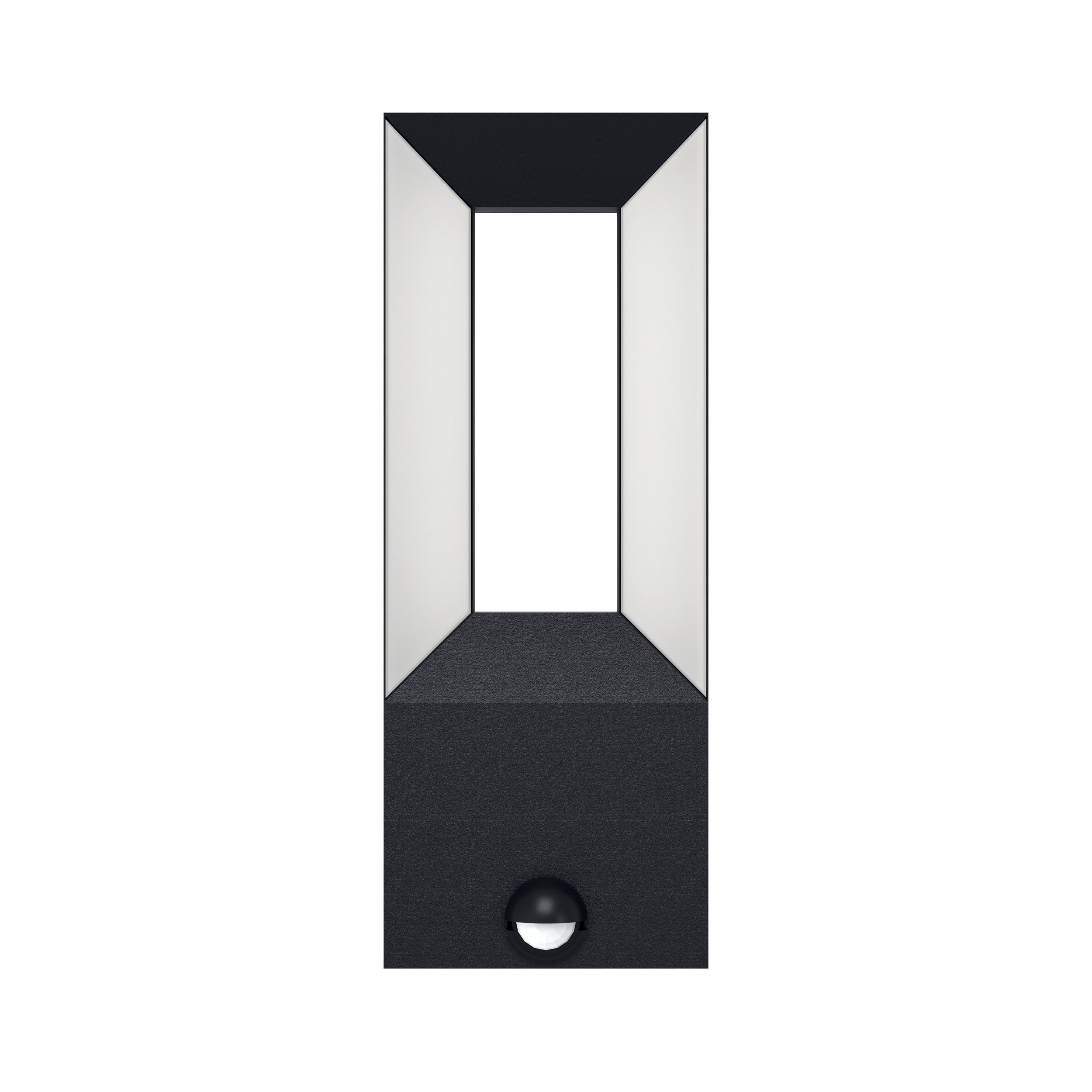 eglo-riforano-led-au-en-wandleuchte-mit-bewegungsmelder-ip44-schwarz image 2