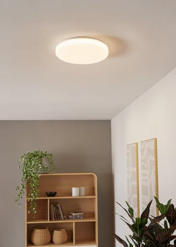 eglo-pogliola-e-led-deckenlampe-rund-31-cm-wei-1800-lm image 4