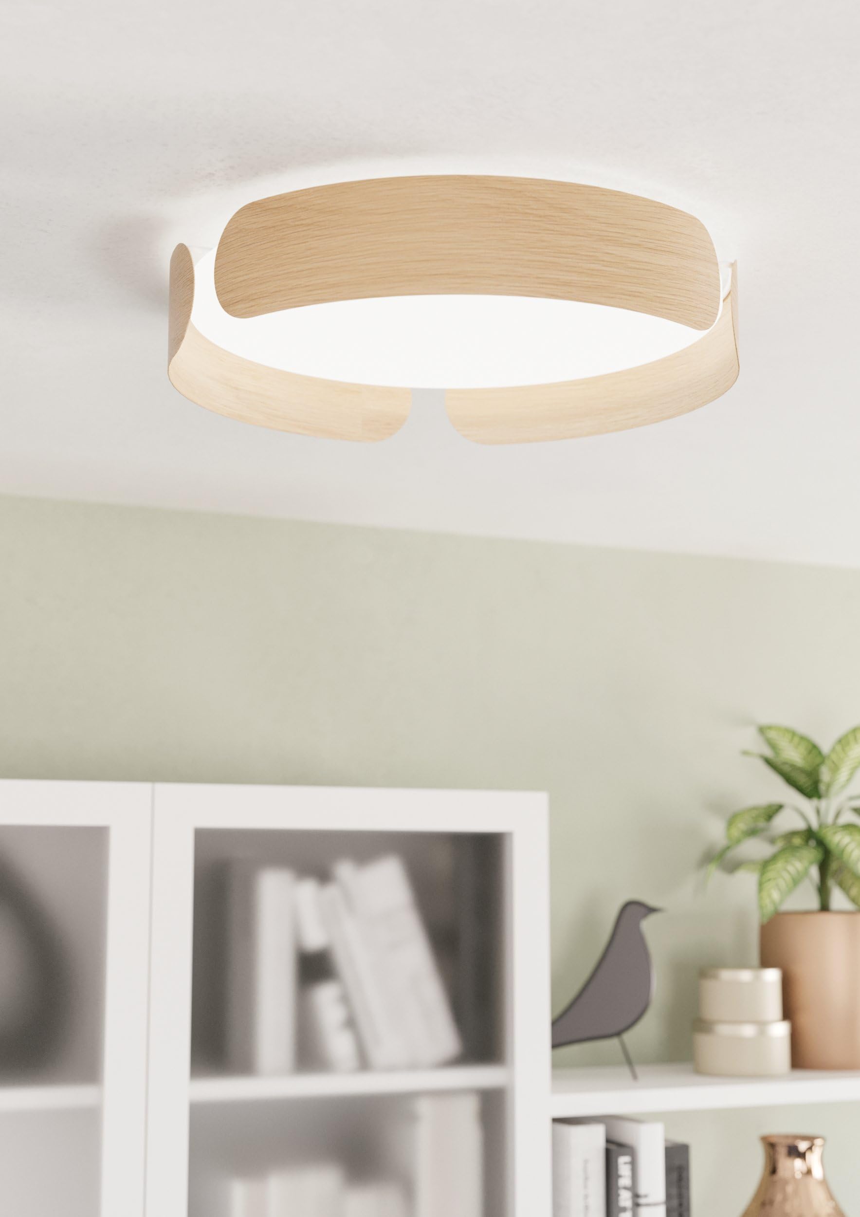 eglo-valcasotto-led-deckenleuchte-37-cm-holz-optik-2100-lumen image 3