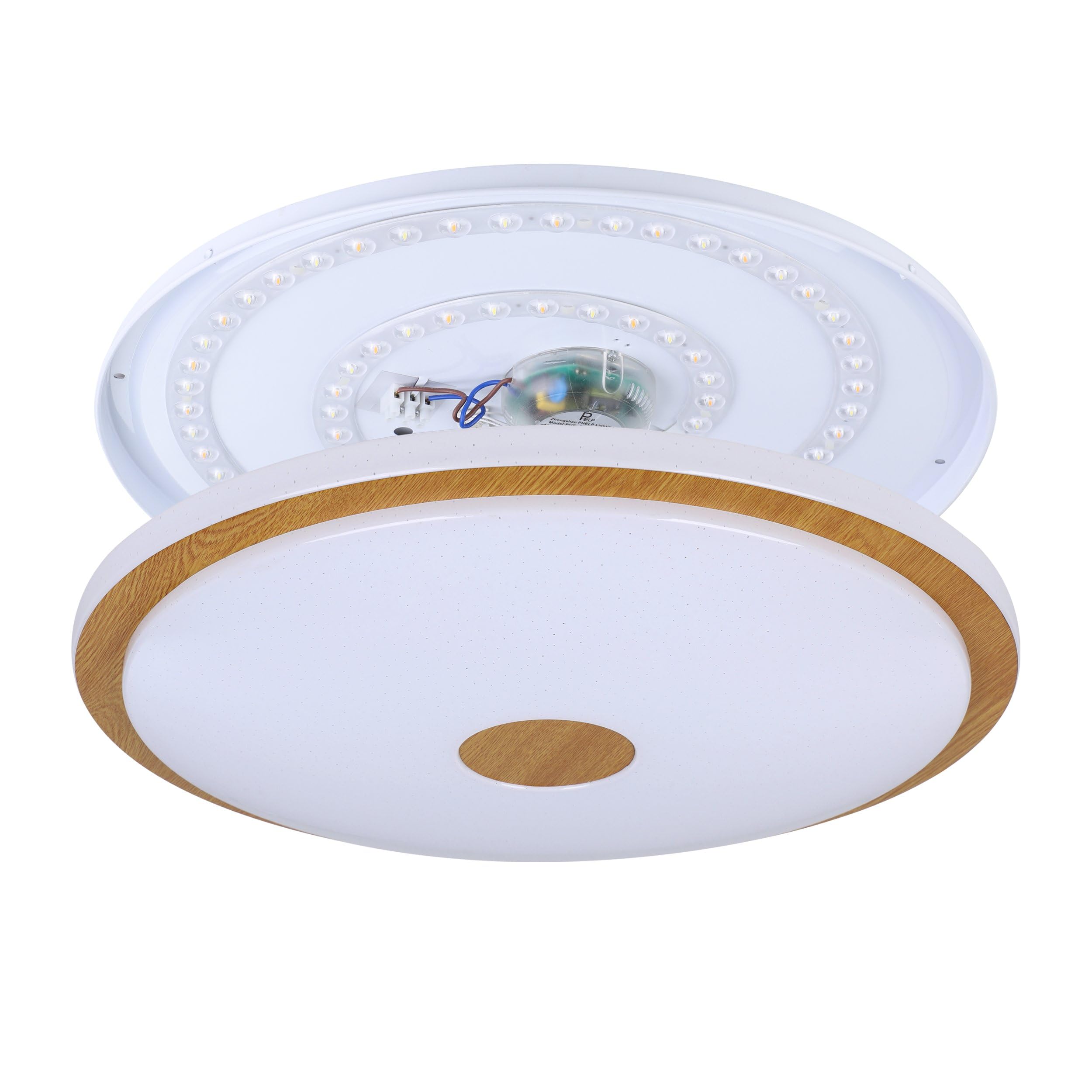 eglo-lanciano-1-led-deckenleuchte-48-cm-mit-fernbedienung-und-holz-detail image 6