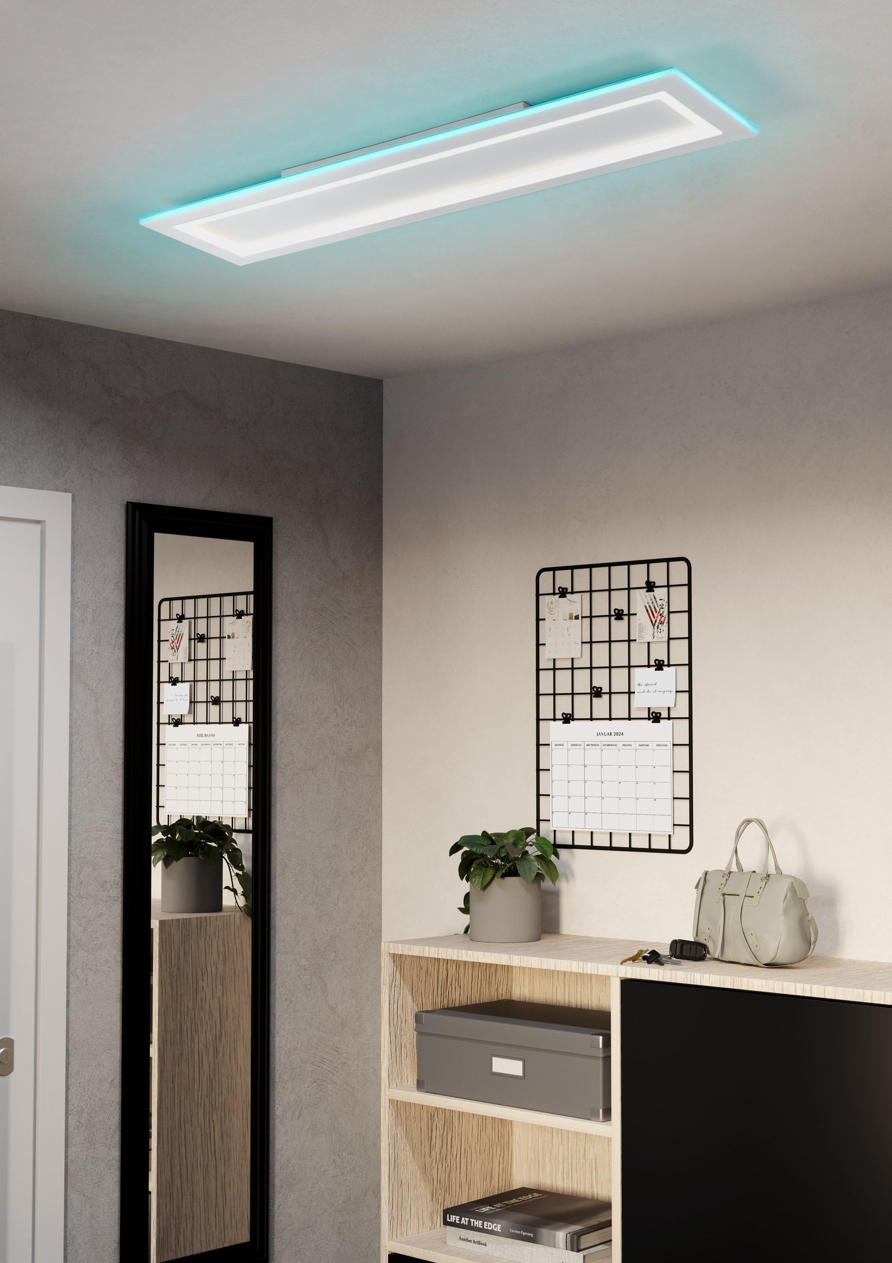 eglo-connect-z-padrogiano-z-smart-home-led-deckenleuchte-120x30-cm-wei-rgb-zigbe image 2