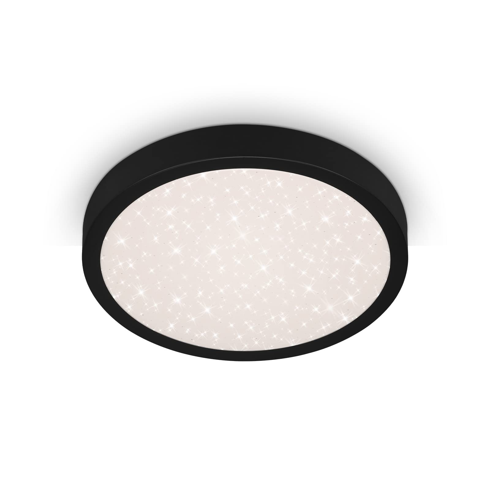 briloner-surf-led-au-endeckenleuchte-sternenhimmel-ip44-schwarz-28cm-4000k image 1