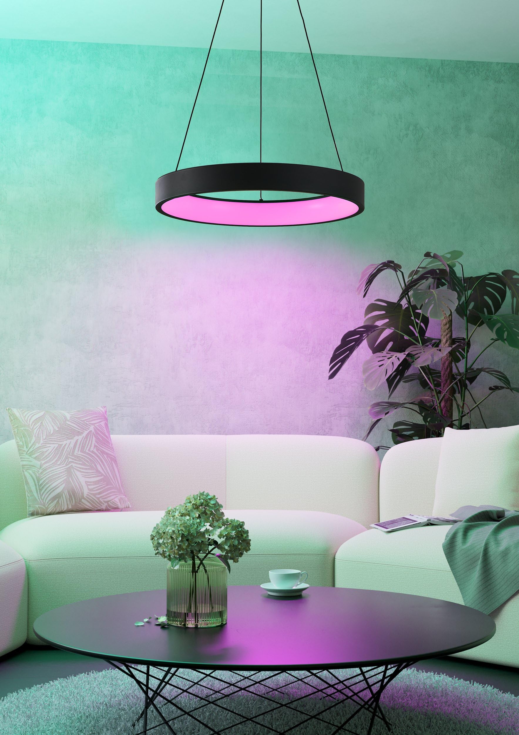 eglo-connect-z-marghera-z-smart-led-pendelleuchte-zigbee-rgb-cct-schwarz-60cm image 5