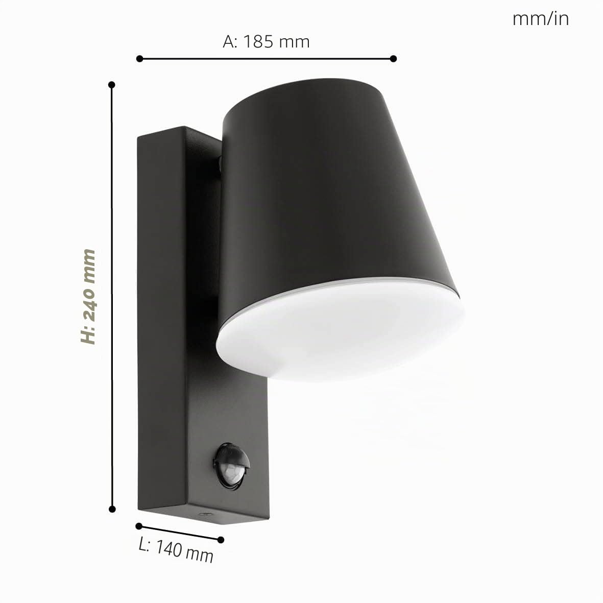 eglo-caldiero-au-en-wandlampe-mit-bewegungssensor-anthrazit-wei-e27-ip44 image 6