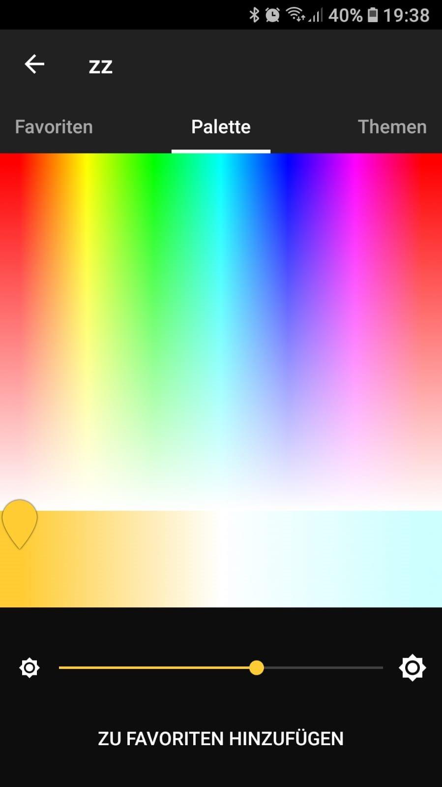 Gut, App etwas fummelig
