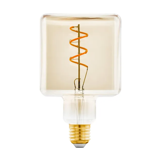 eglo-led-e27-vintage-spiral-cube-9-5-cm-deko-gl-hbirne-dimmbar-4w-warmwei image 1