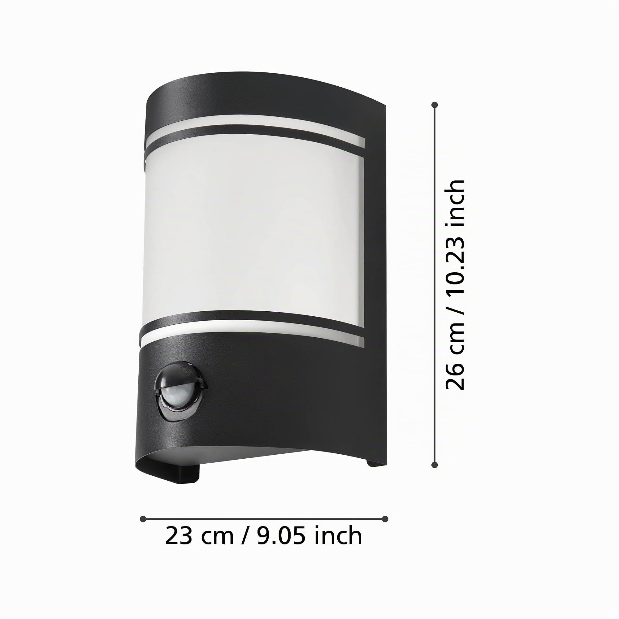 eglo-cerno-au-en-wandlampe-mit-bewegungsmelder-schwarz-e27-ip44 image 3