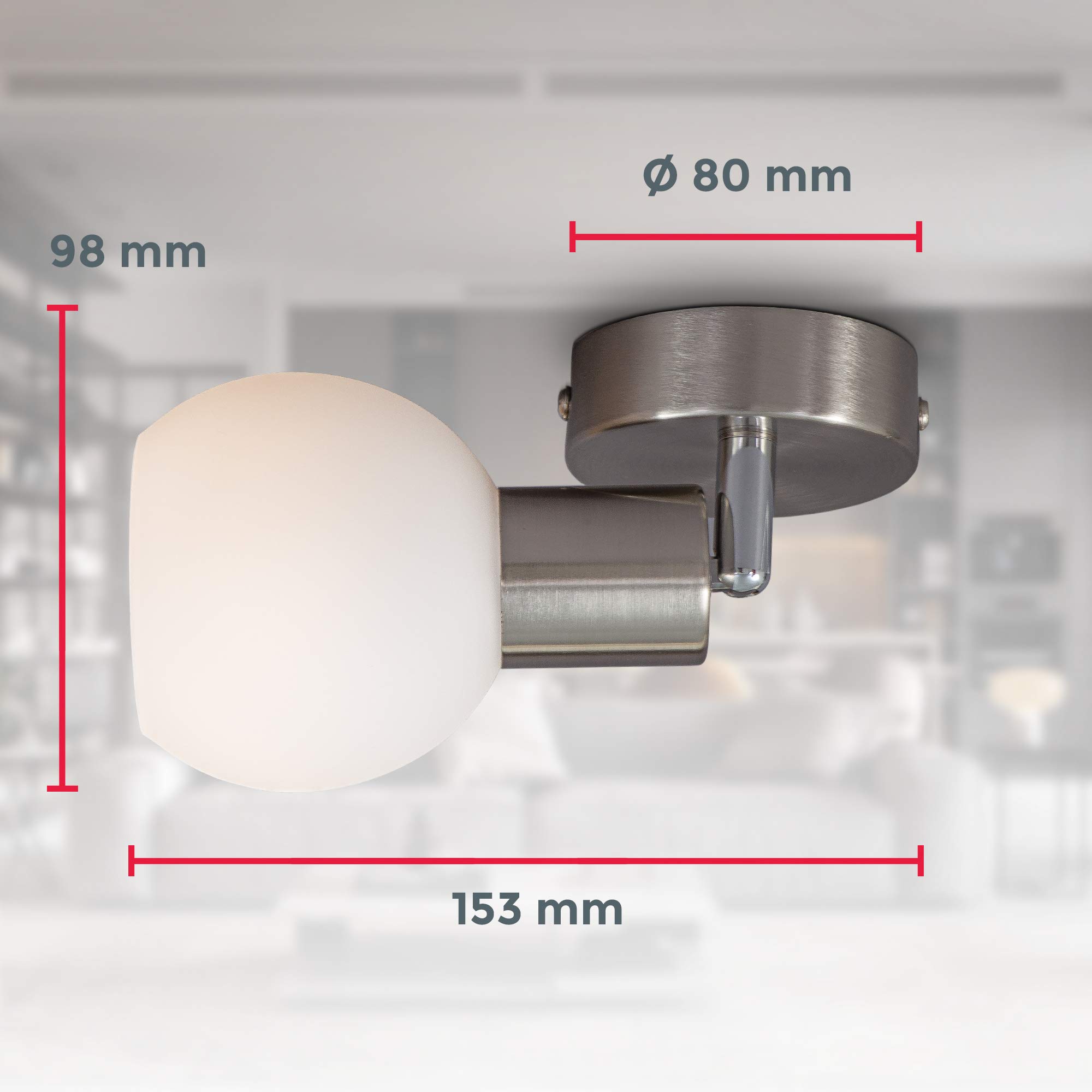 b-k-licht-wand-und-deckenspot-opalglas-matt-nickel-schwenkbar-5w-470lm-warmwei image 6