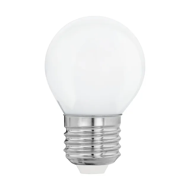 eglo-led-lampe-e27-milky-g45-4w-470lm-warmwei-2700k-4-5-cm image 1