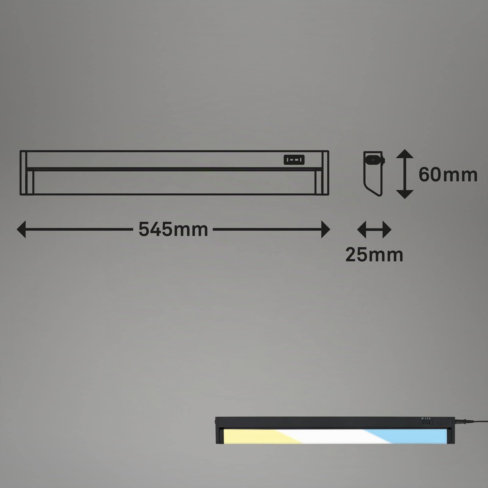 briloner-led-unterbaulampe-schwenkbar-cct-54-5-cm-schwarz image 6