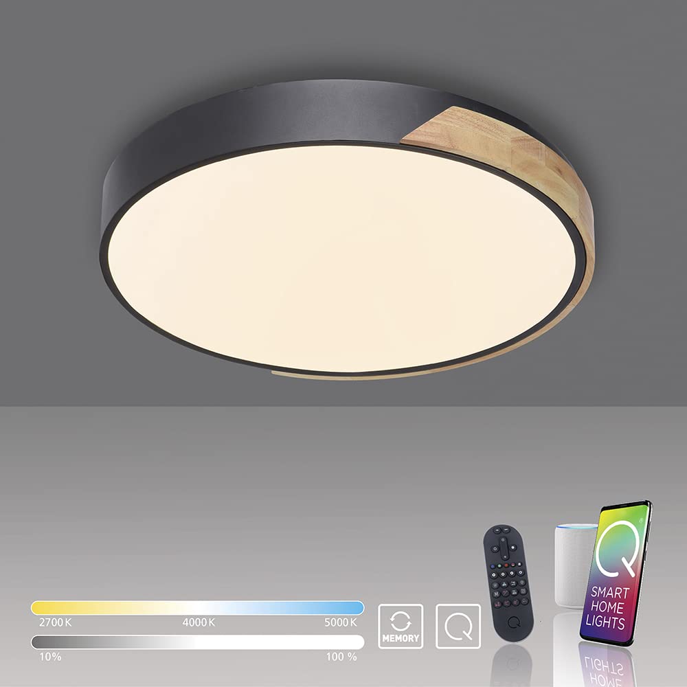 paul-neuhaus-q-nemo-led-deckenleuchte-schwarz-holz-eiche-cct-zigbee image 7