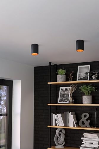 eglo-polasso-led-deckenleuchte-schwarz-kupfer-aluminium-10-cm image 7