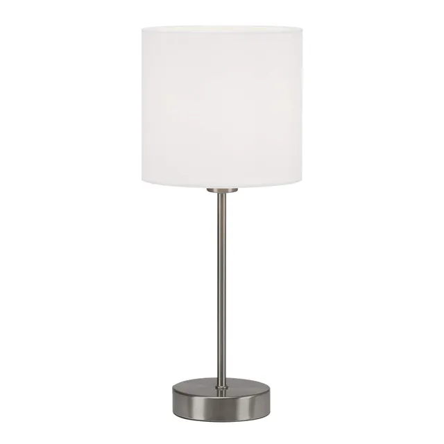 briloner-tischleuchte-e14-mit-stoffschirm-wei-38-5-x-16-cm image 1