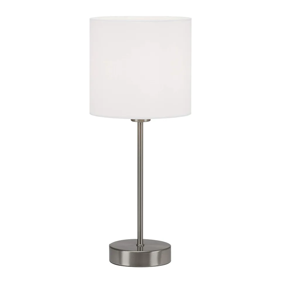 briloner-tischleuchte-e14-mit-stoffschirm-wei-38-5-x-16-cm image 1