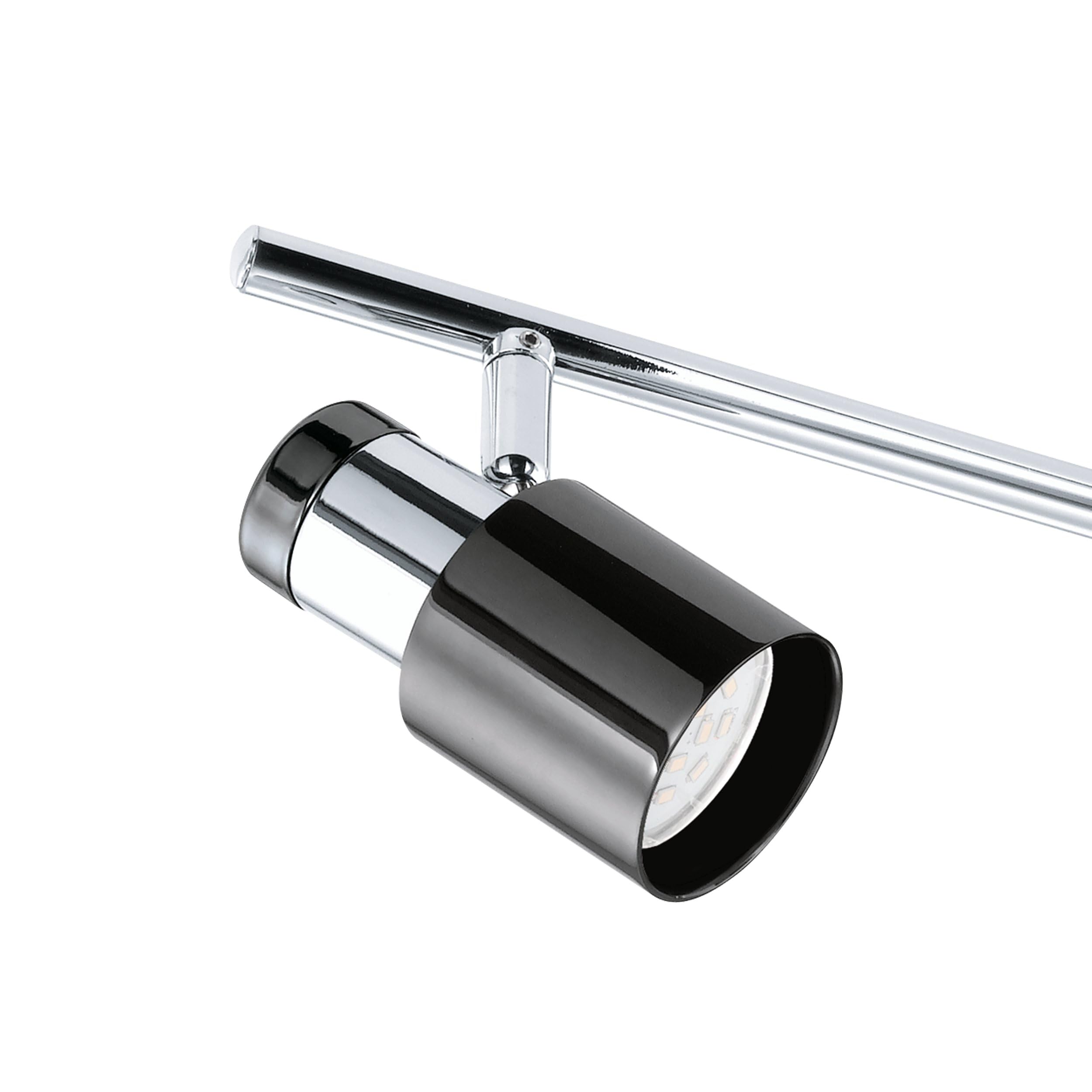 eglo-davida-1-led-deckenlampe-3-flammig-gu10-chrom-nickel-nero image 4