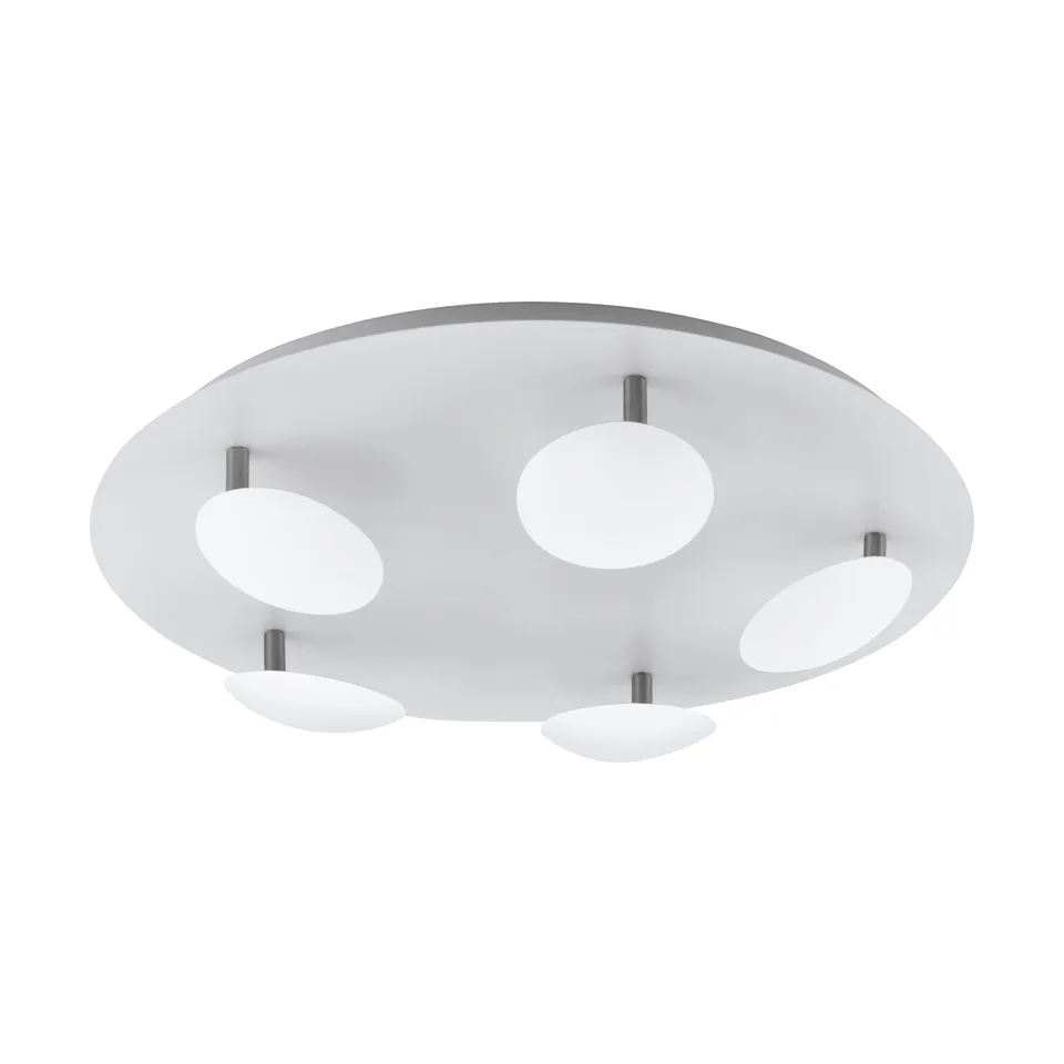 eglo-certino-led-deckenlampe-50-cm-wei-nickel-matt-warmwei image 1
