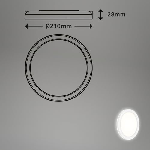 briloner-led-au-enwandleuchte-21cm-wei-ip44-8w-1200-lumen image 7