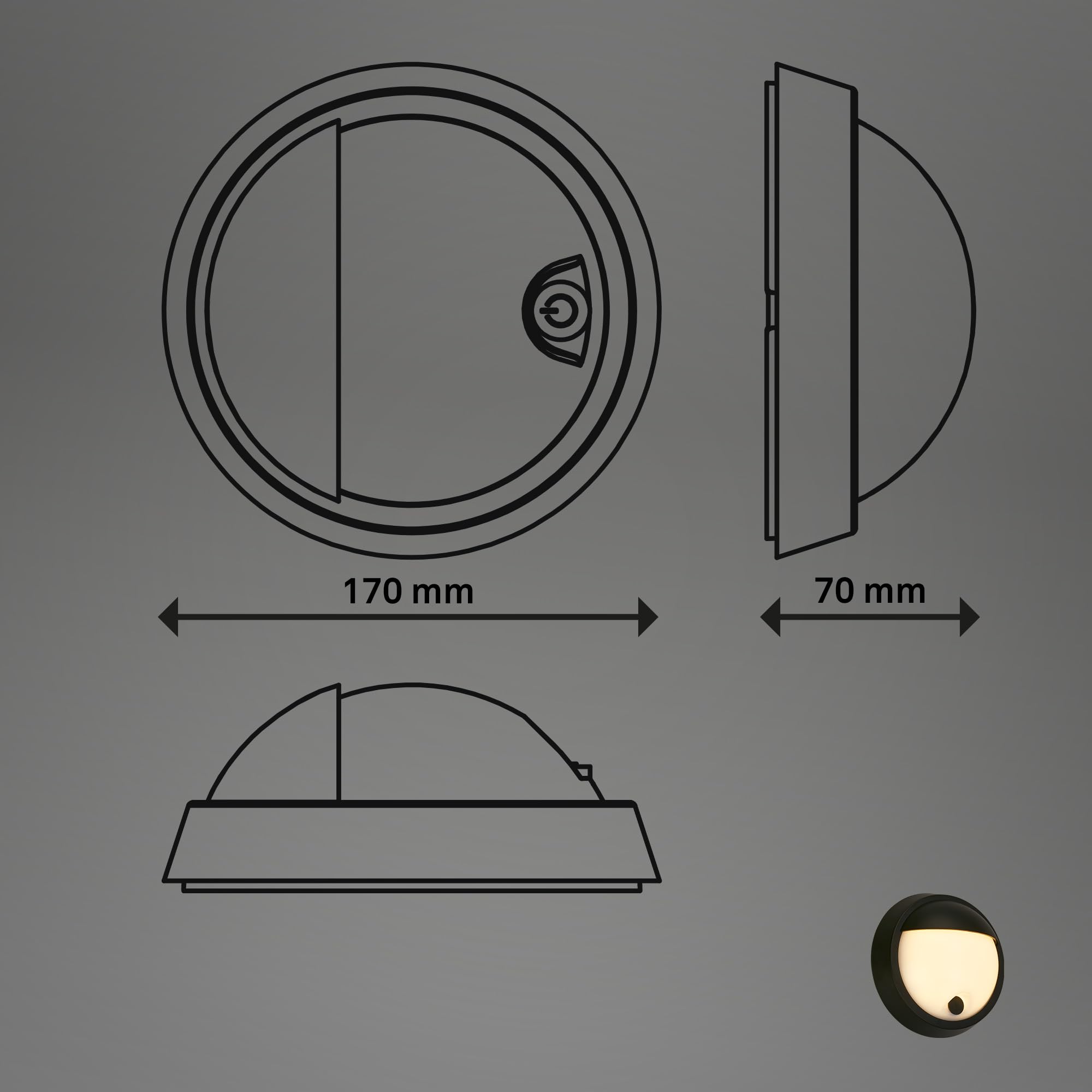 briloner-led-wandlampe-akku-touch-dimmbar-ip44-schwarz-17x7-cm image 7