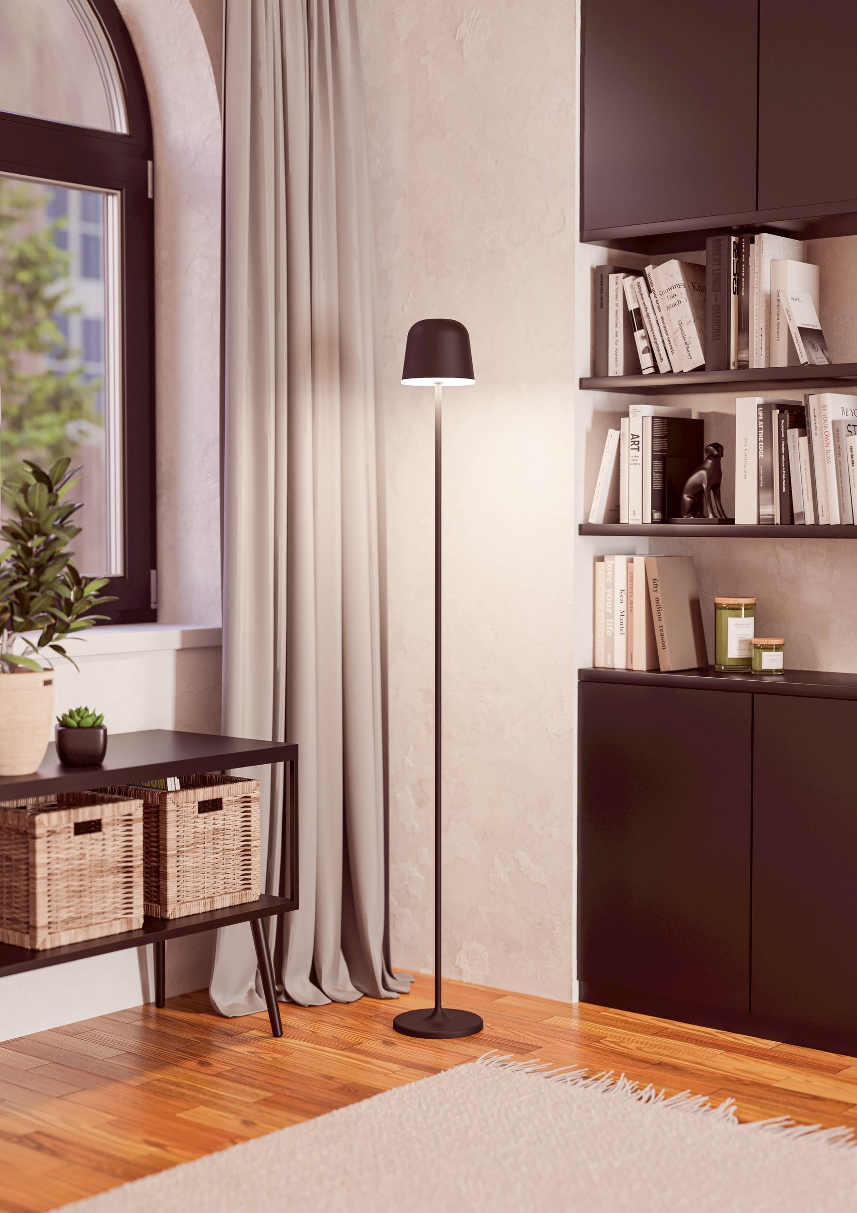 eglo-mannera-l-led-akku-stehleuchte-touch-dimmbar-schwarz-ip54-140-cm image 2