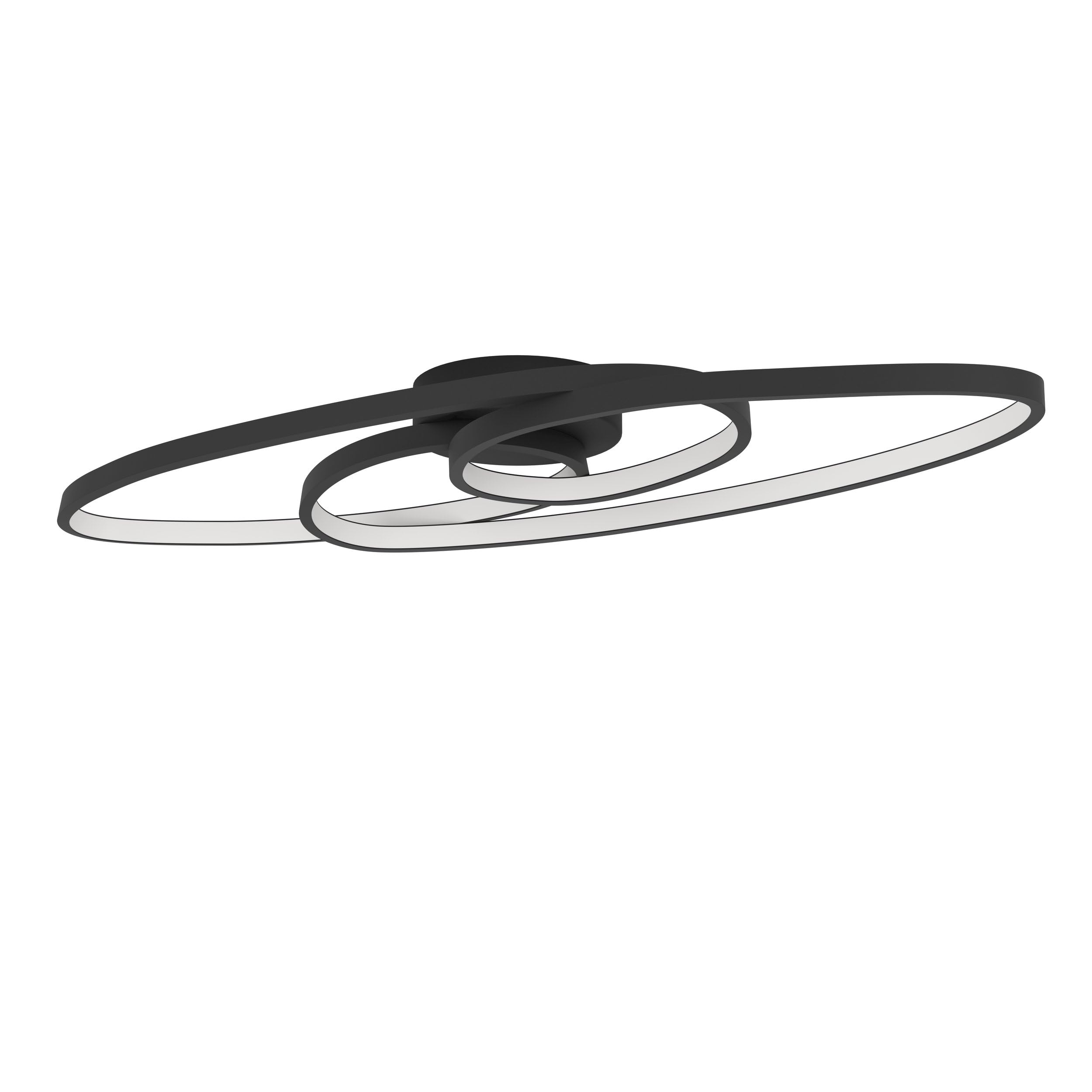 eglo-gianella-led-deckenleuchte-88-cm-dimmbar-schwarz-wei-warmwei image 1