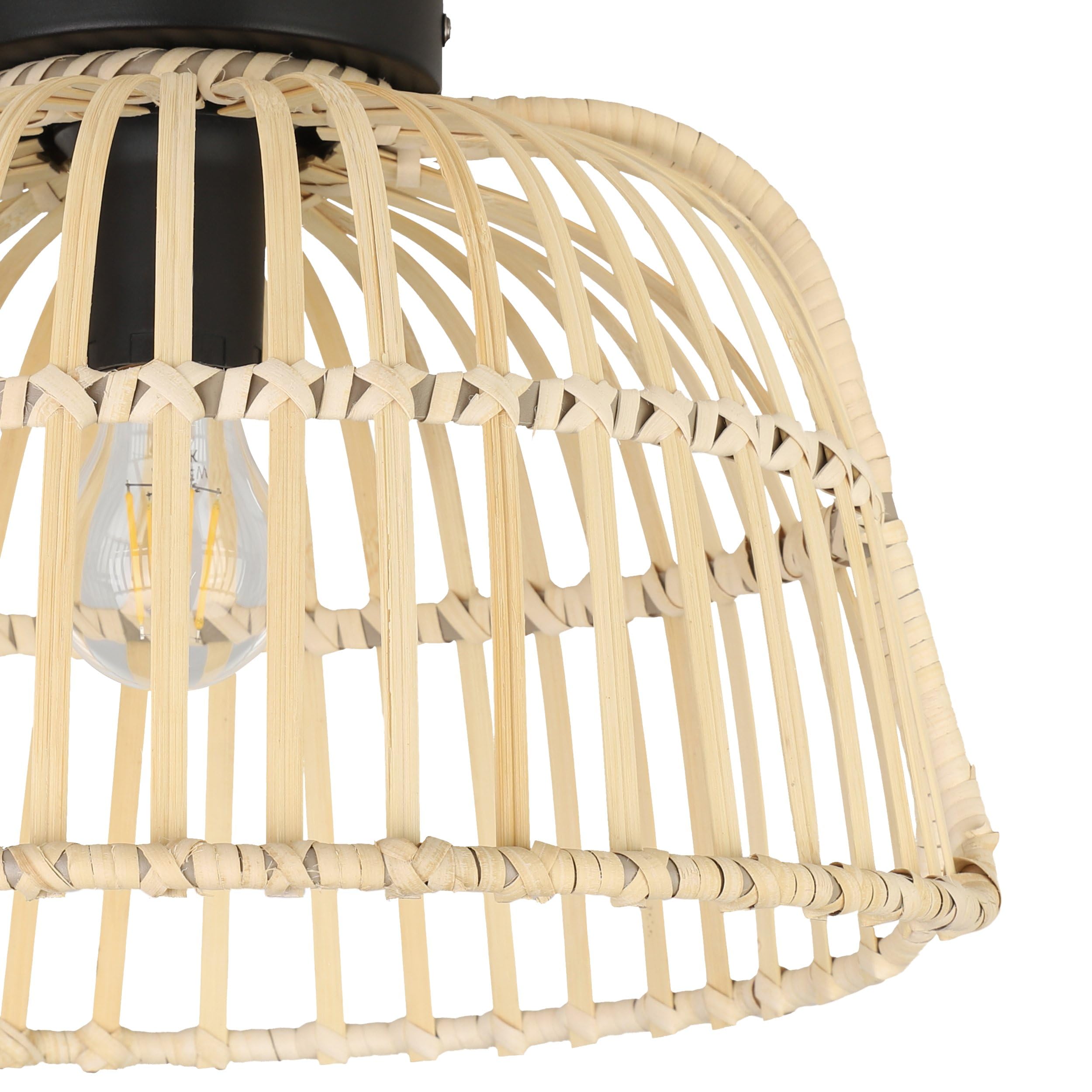 eglo-glyneath-deckenleuchte-boho-rattan-37-5-cm-schwarz-e27 image 5