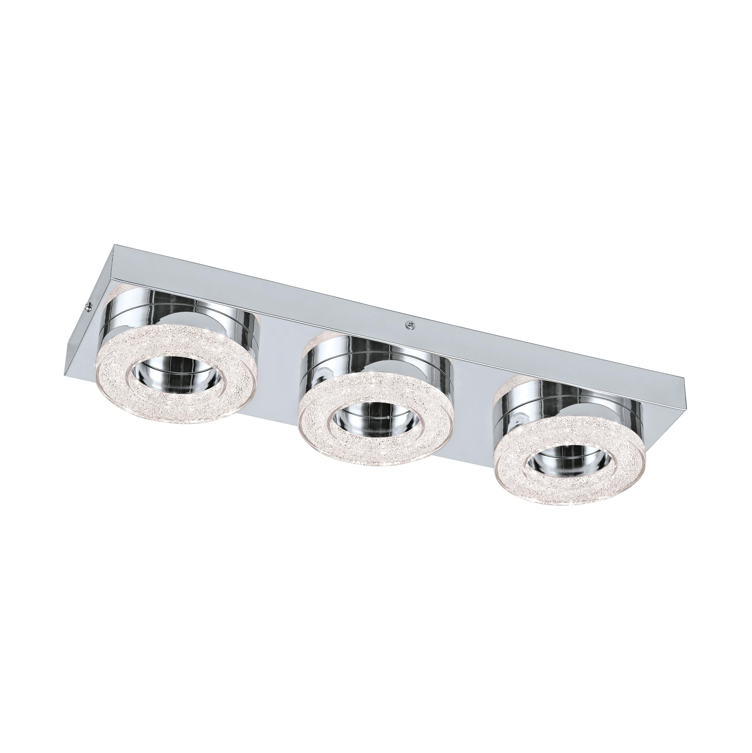 eglo-fradelo-led-deckenleuchte-3-flammig-chrom-kristall-46-cm image 1
