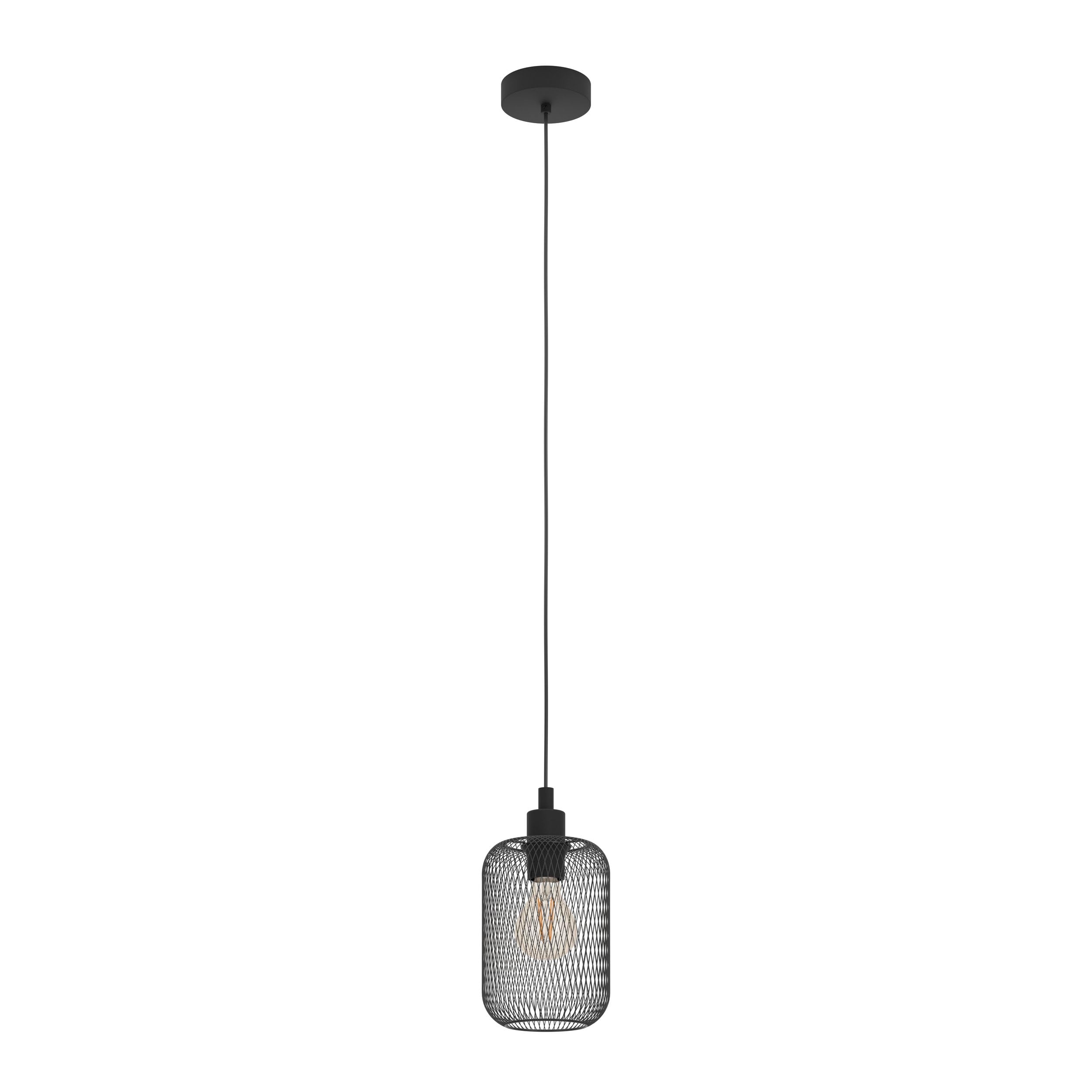 eglo-wrington-1-tischlampe-tischleuchte-vintage-industrial-schwarz-e14 image 6