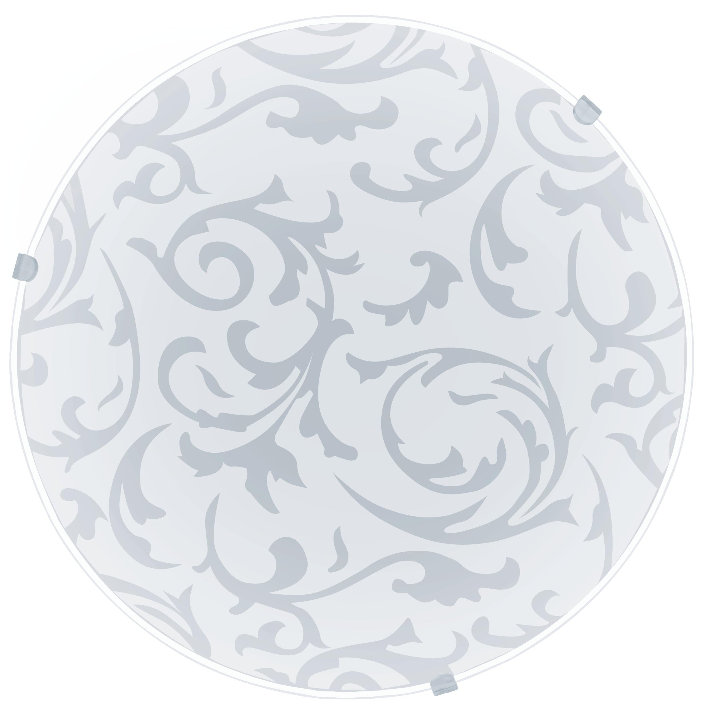 eglo-mars-led-deckenlampe-rund-25-cm-wei-satiniert-warmwei-3000k image 1