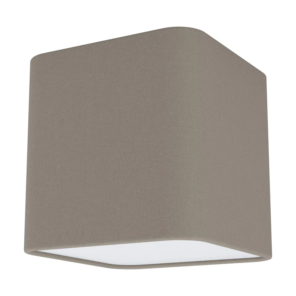 eglo-posaderra-deckenleuchte-e27-14-cm-stahl-wei-textil-taupe image 1