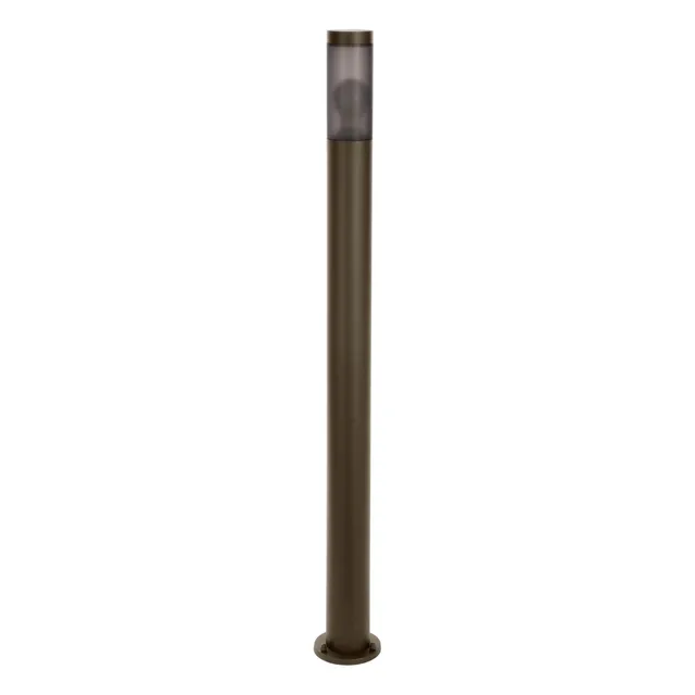eglo-helsinki-au-en-pollerleuchte-110-cm-mit-bewegungsmelder-edelstahl-rostbraun image 1