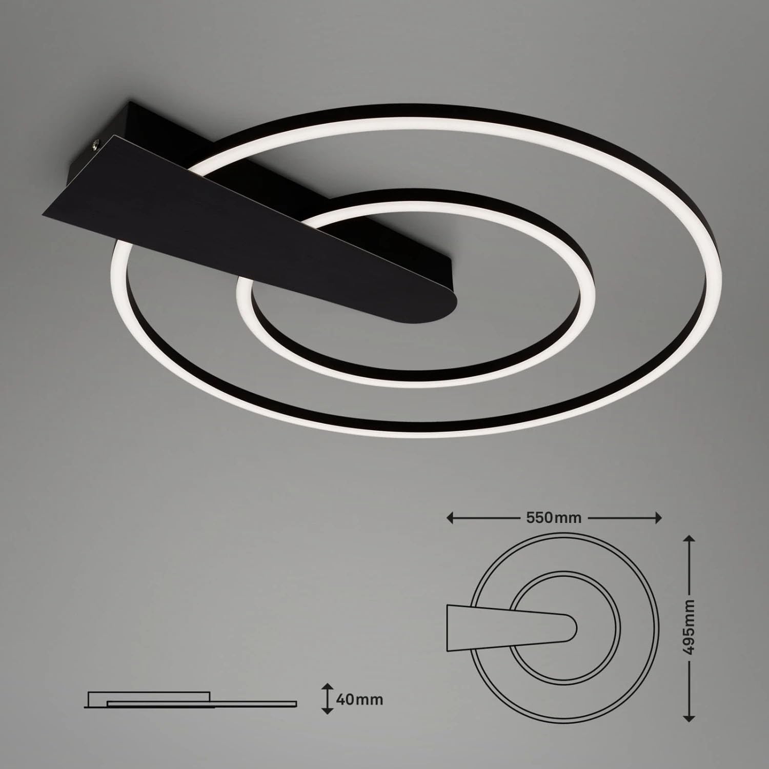 briloner-led-deckenleuchte-rund-schwarz-49-5cm-dimmbar-25w-3000-lumen image 7
