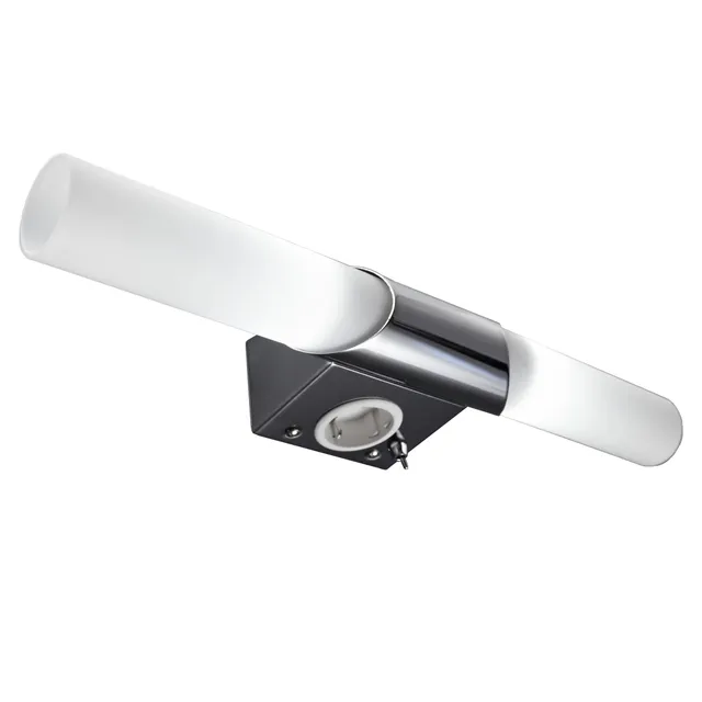briloner-b-k-licht-spiegelleuchte-bad-chrom-44-5-cm-mit-steckdose-e14 image 1