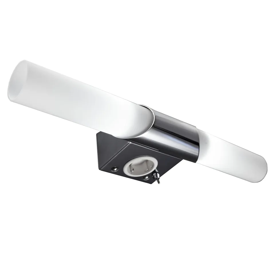 briloner-b-k-licht-spiegelleuchte-bad-chrom-44-5-cm-mit-steckdose-e14 image 1