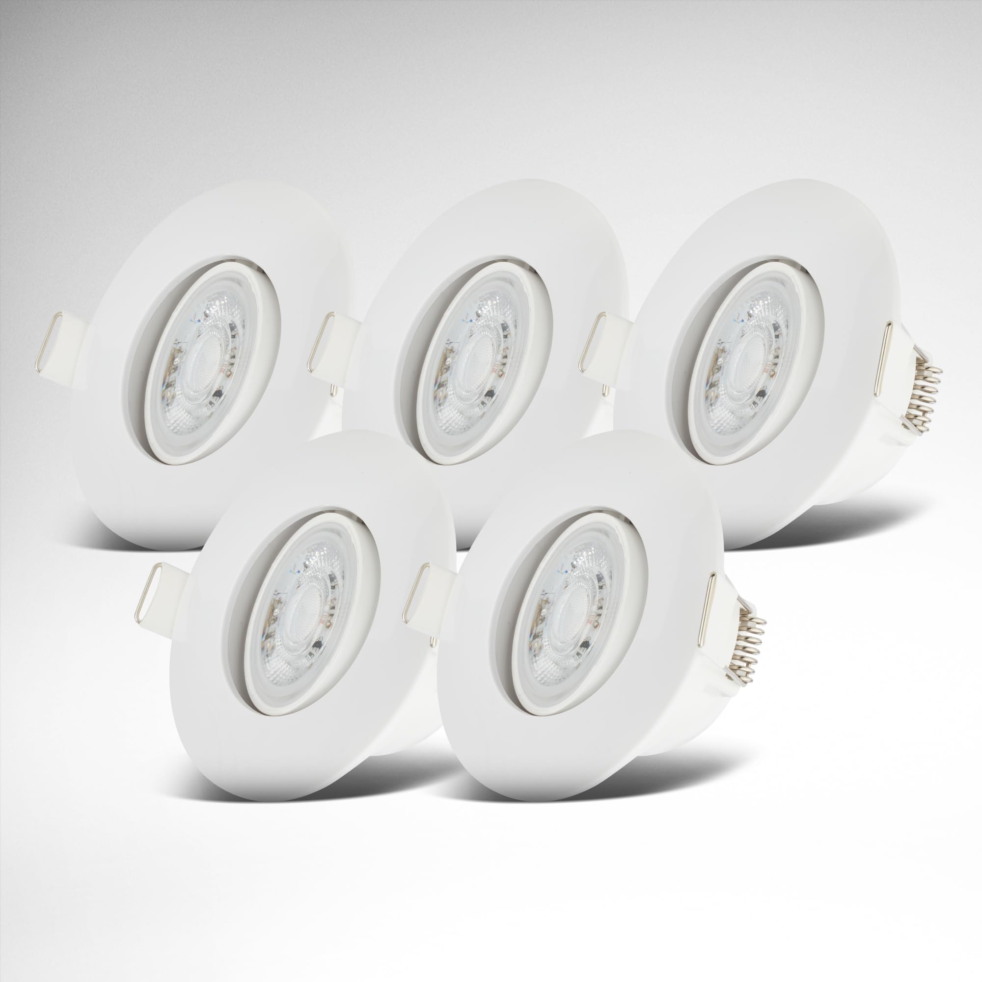 briloner-b-k-licht-led-einbaustrahler-5er-set-ip65-dimmbar-schwenkbar-wei-90x42- image 1