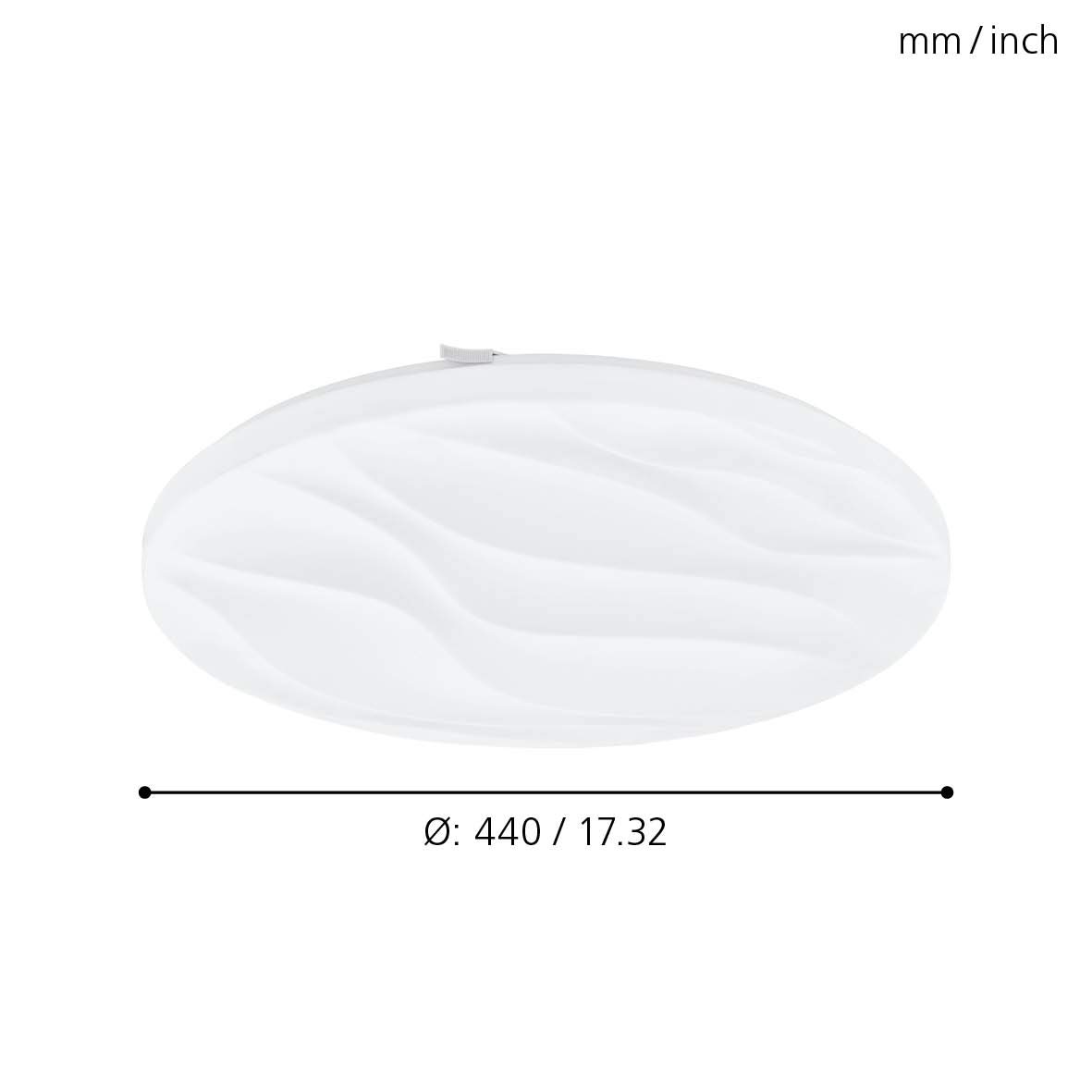 eglo-benariba-led-deckenleuchte-44-cm-wei-2450-lm-warmwei image 6