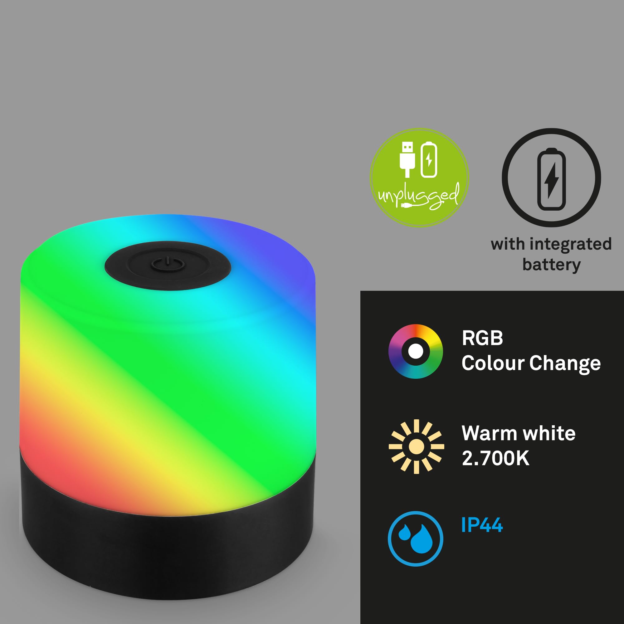 briloner-mini-led-tischlampe-kabellos-rgb-warmwei-touch-dimmbar-7x7-cm-schwarz image 2