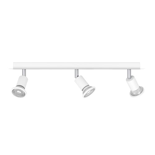 eglo-sarria-deckenlampe-3-flammig-wei-chrom-gu10-inkl-leuchtmittel image 8