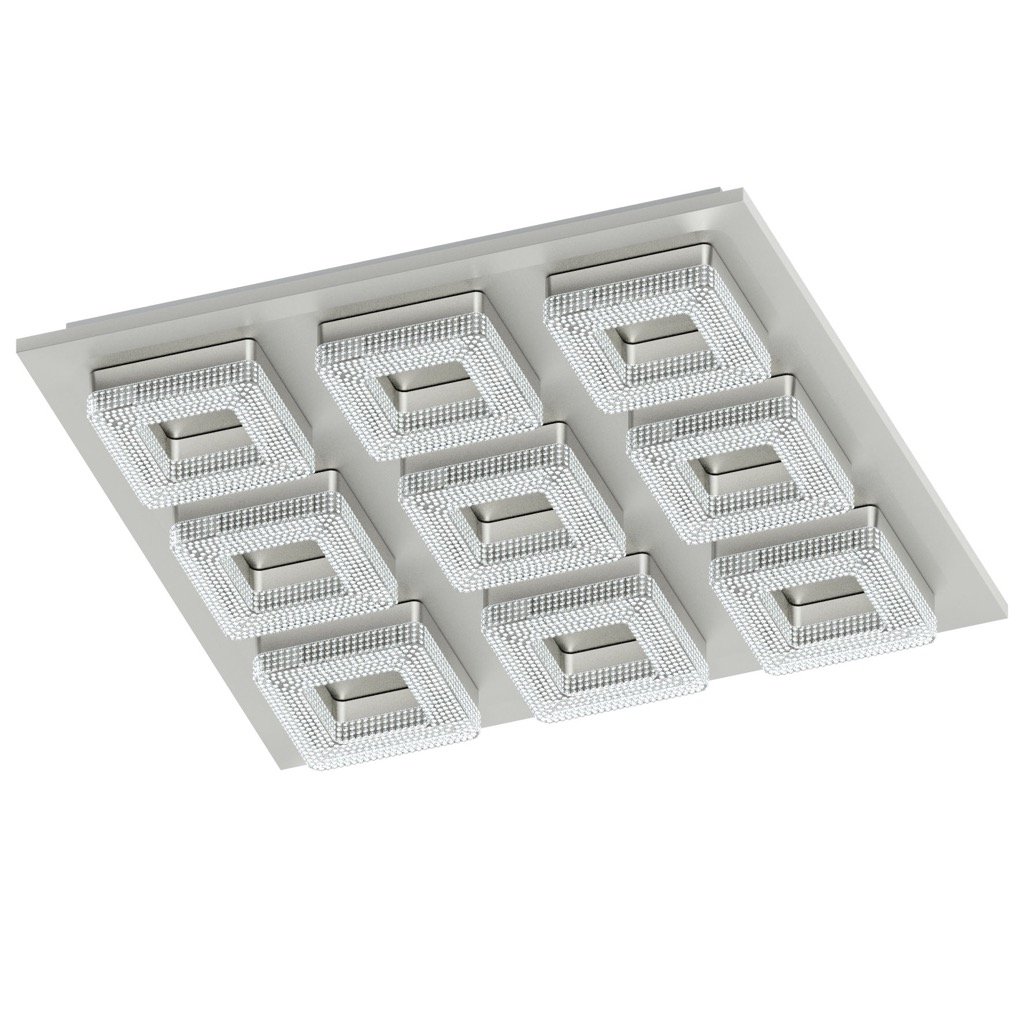 eglo-fradelo-led-deckenleuchte-2-flammig-chrom-mit-kristall-warmwei image 7