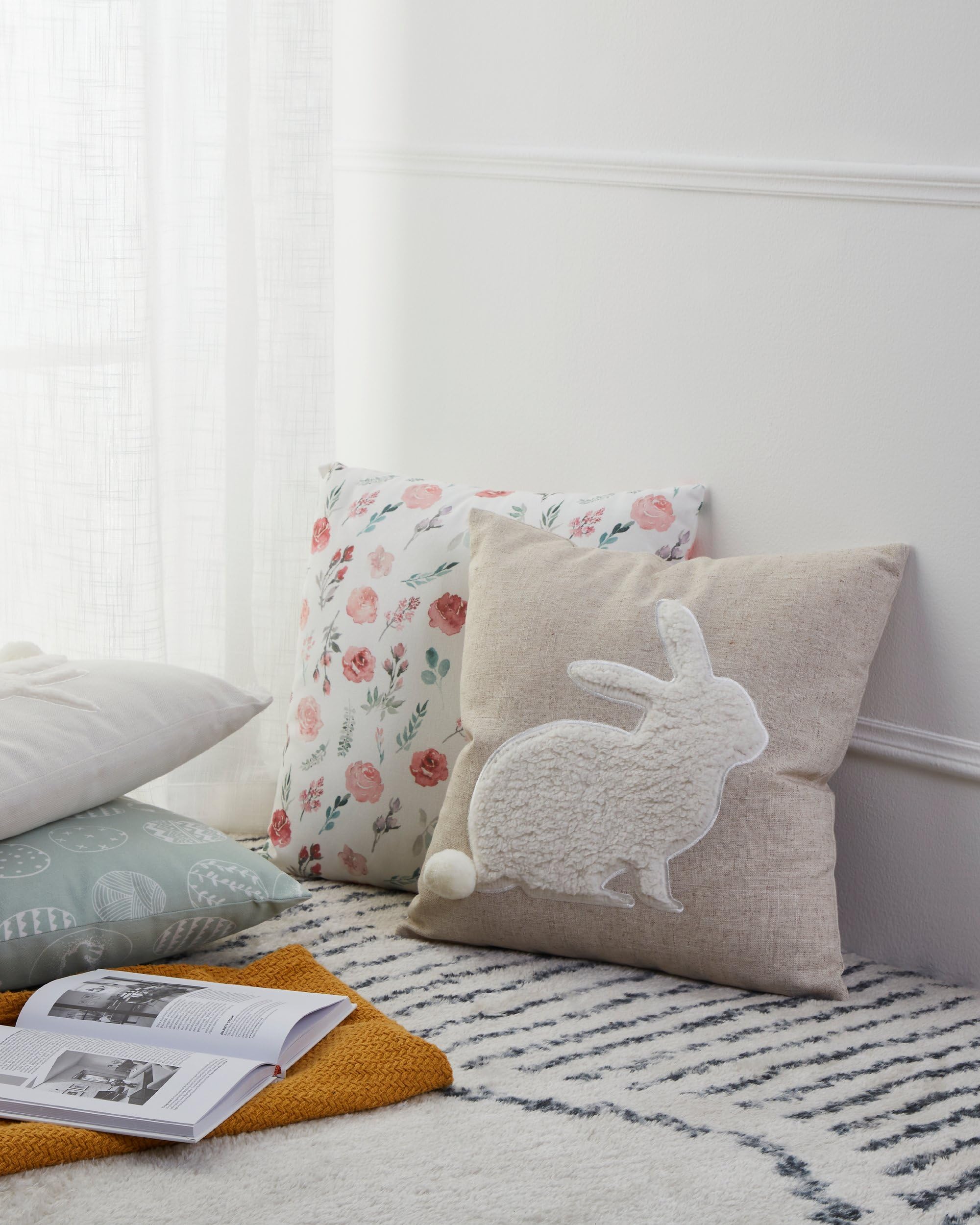 eglo-living-chevery-osterkissen-45x45-cm-deko-kissen-fr-hling-ostern-beige-melie image 3