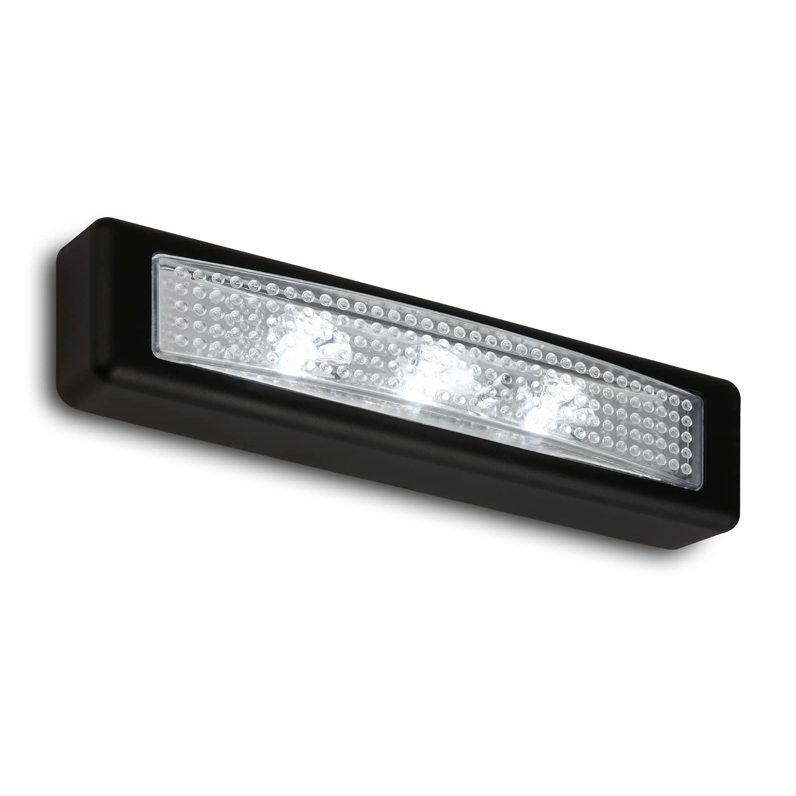 briloner-led-push-light-unterbauleuchte-batteriebetrieben-schwarz-selbstklebend image 1